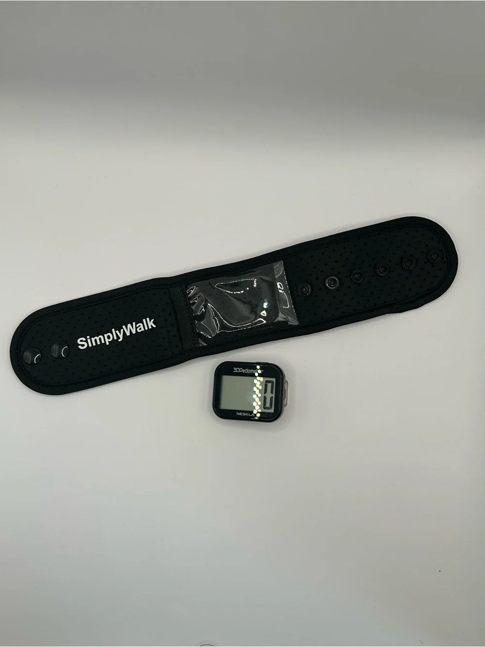 Simply Walk Pedometer and Adjustable Fitness Armband
